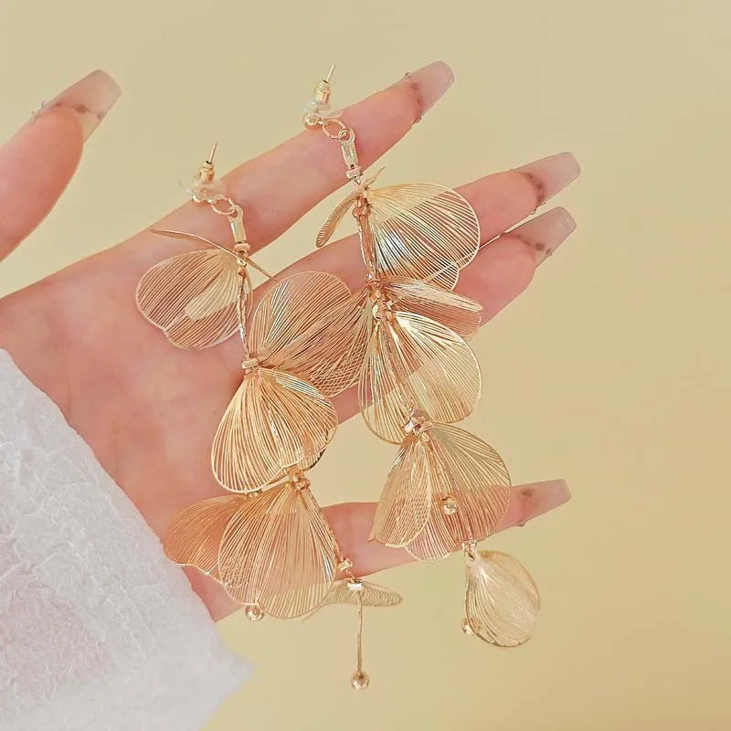 Flower earing