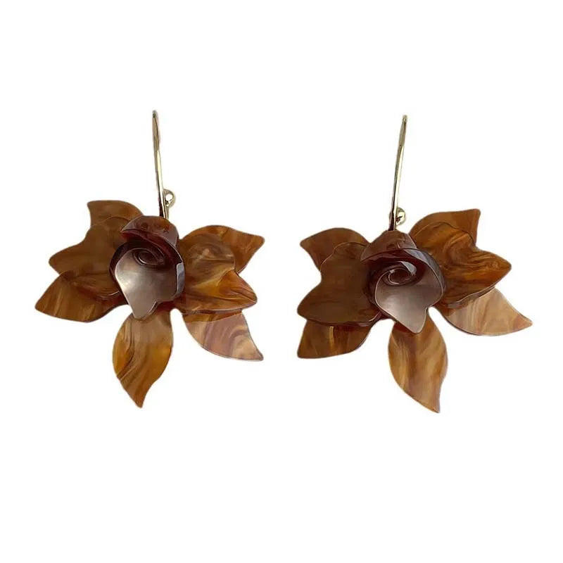 3D Flower earring