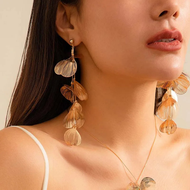 Flower earing