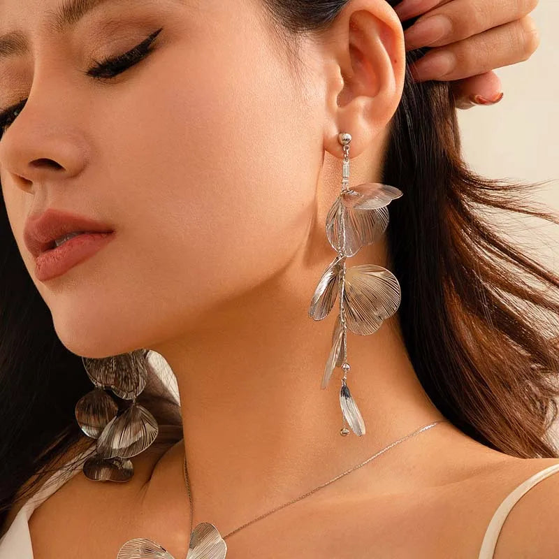 Flower earing