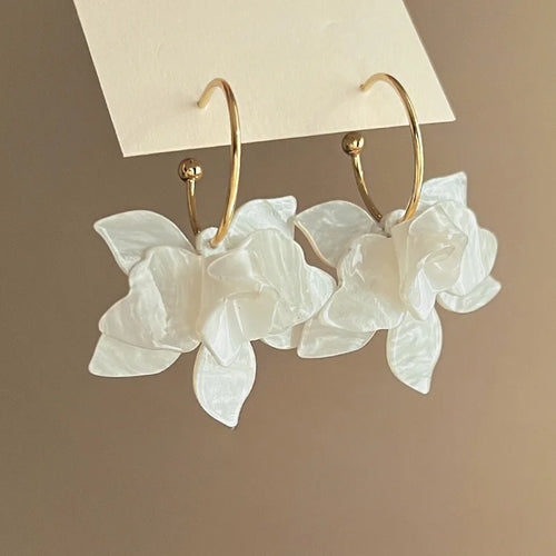 3D Flower earring