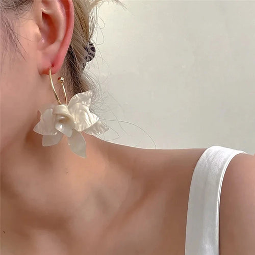 3D Flower earring
