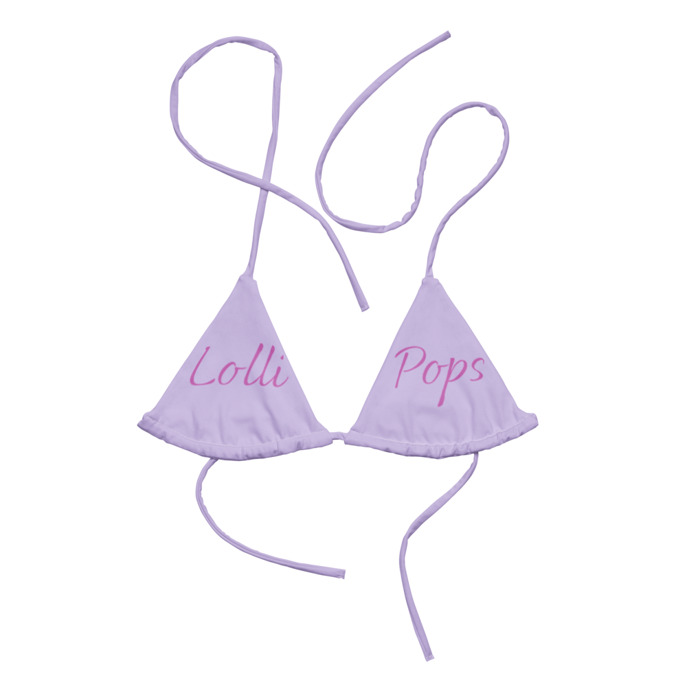 LOLLIPOPS BIKINI TOP