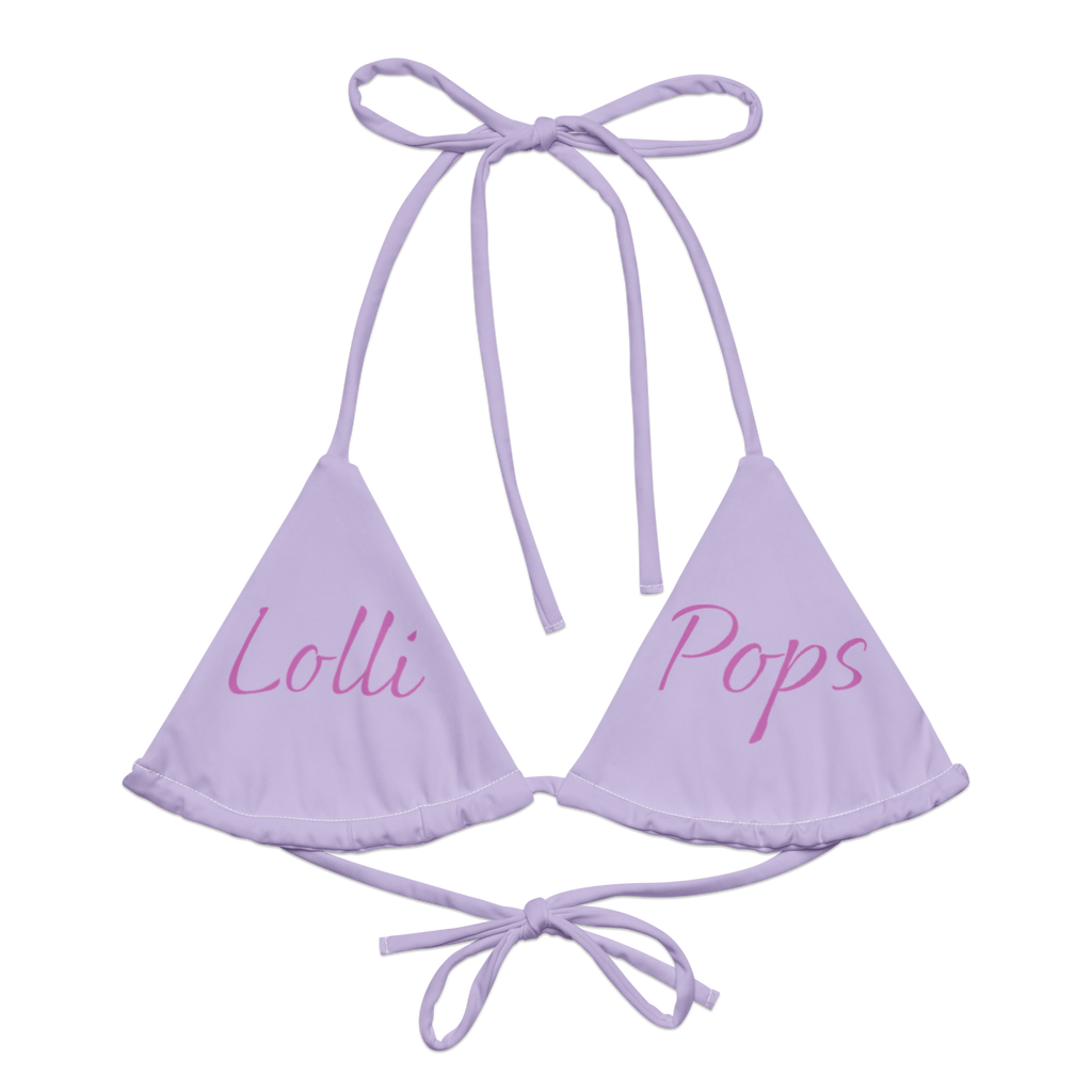 LOLLIPOPS BIKINI TOP