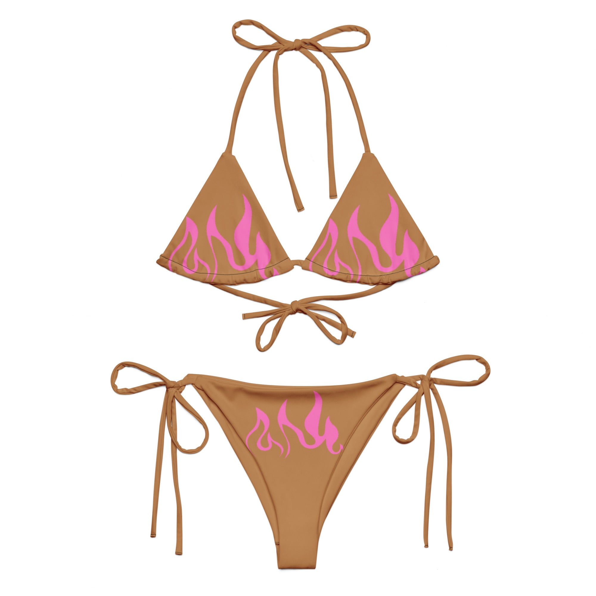 BROWN AND PINK FIRE