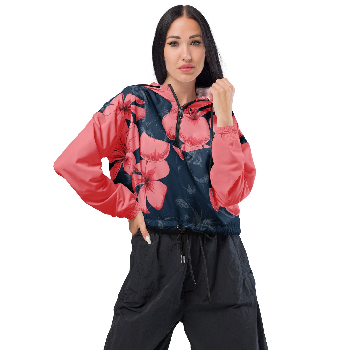 Women’s cropped windbreaker